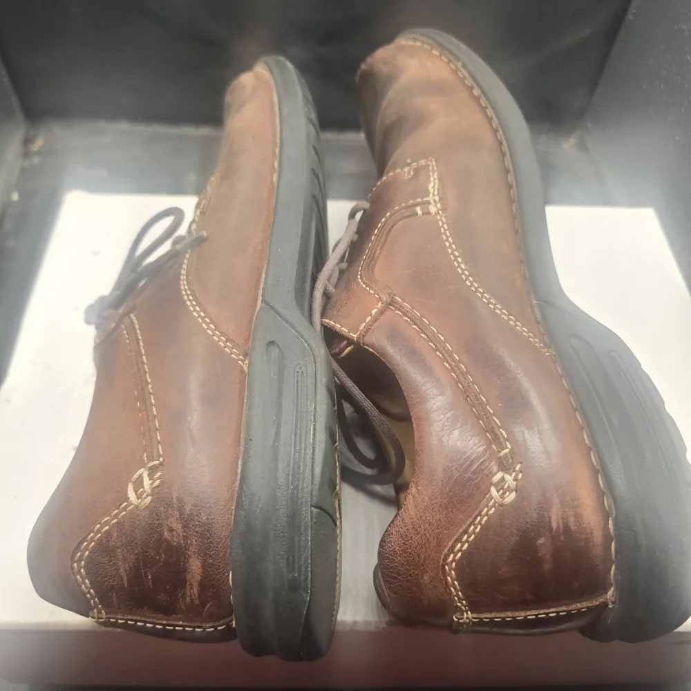 Elegant Brown‎ Leather Derbys